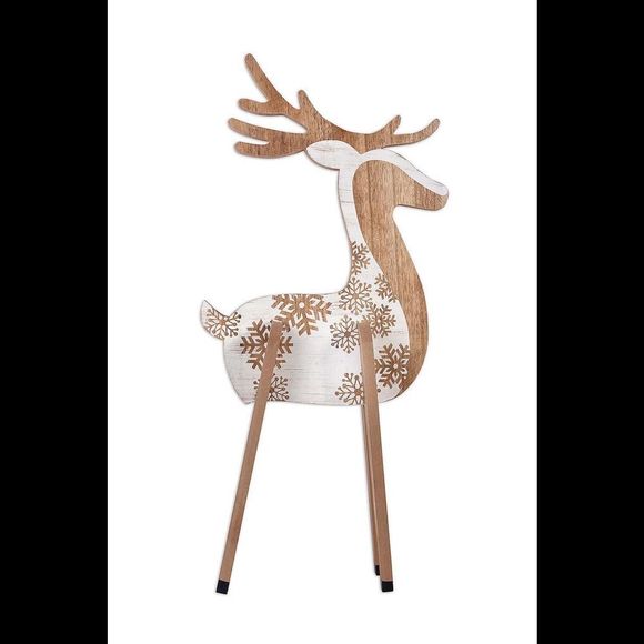 Sunset Vista Designs Wood Reindeer 23" - Picture 1 of 1